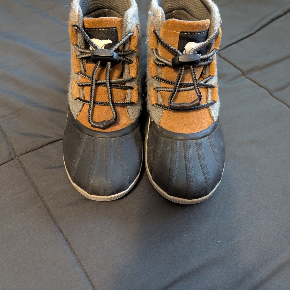 Sorel Kids Boots - Black, Brown, and Gray